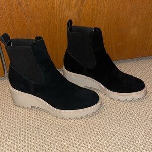 Barely worn Dolce Vita black suede boots
